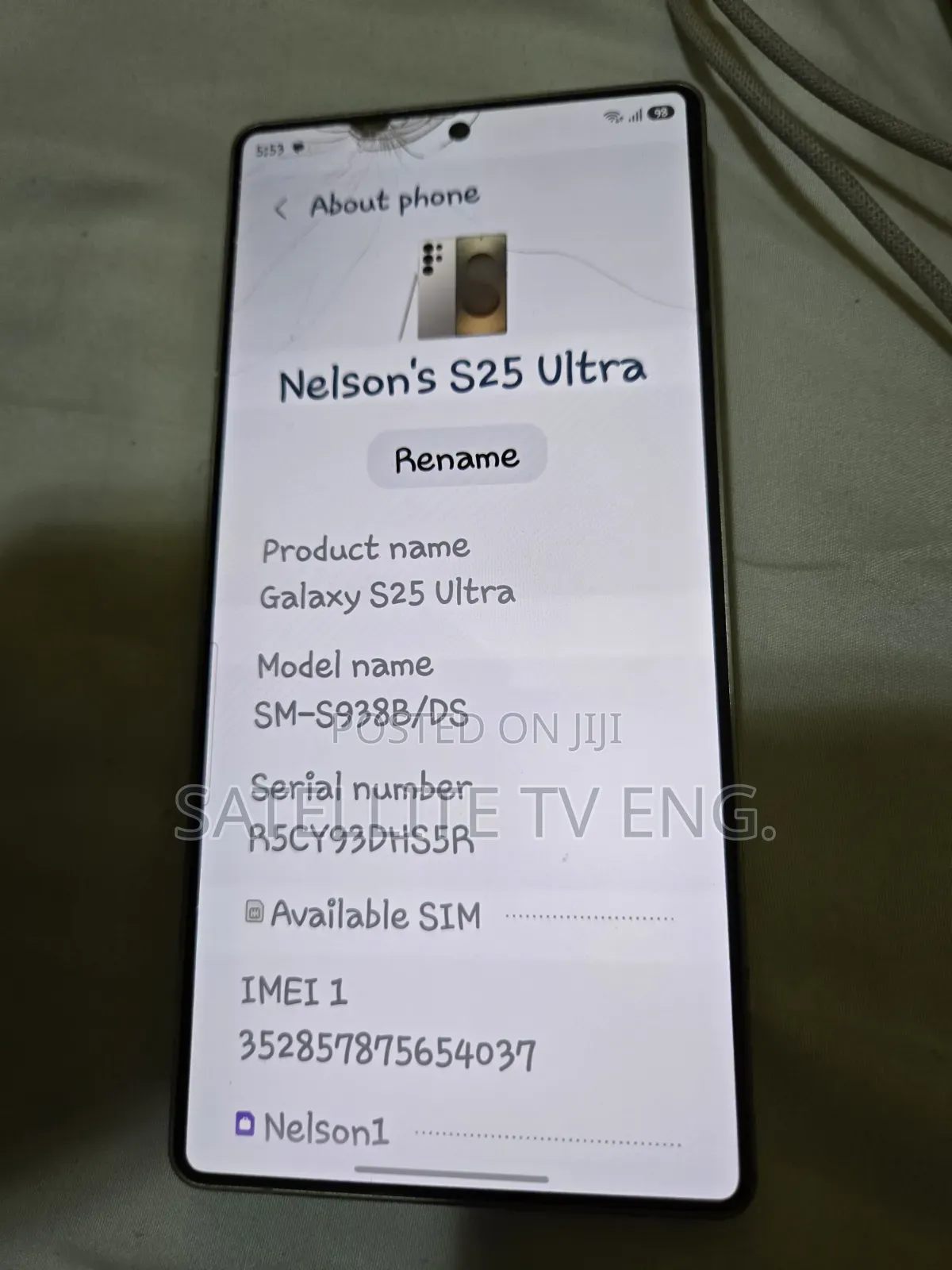Samsung Galaxy S25 Ultra 256 GB Gold