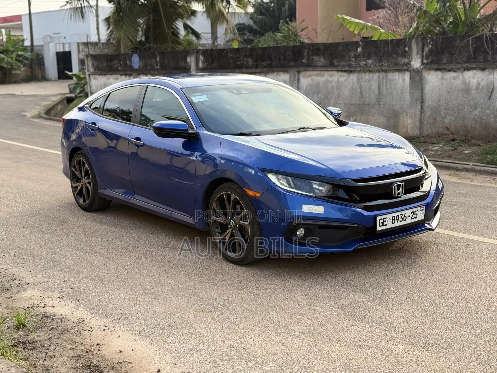Honda Civic Sport Sedan 2020 Blue