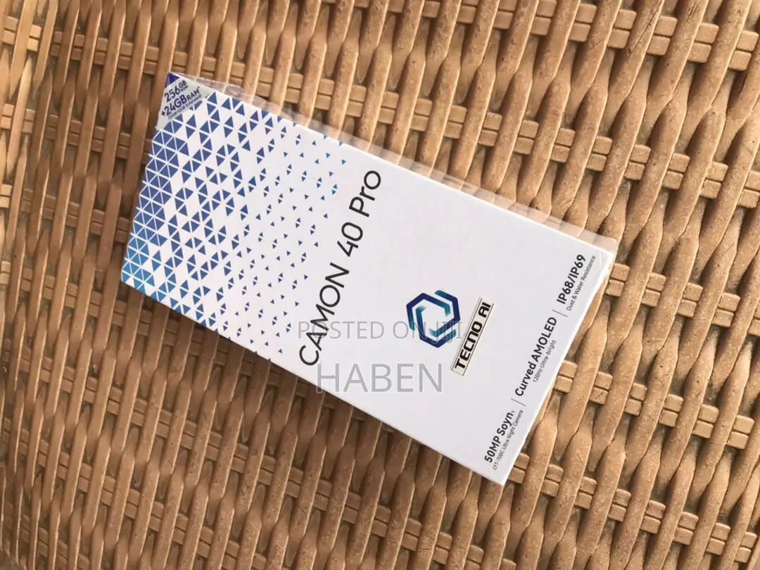 New Tecno Camon 40 Pro 5G 256 GB Blue
