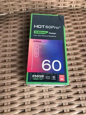 New Infinix Hot 60 Pro+ 256 GB Black