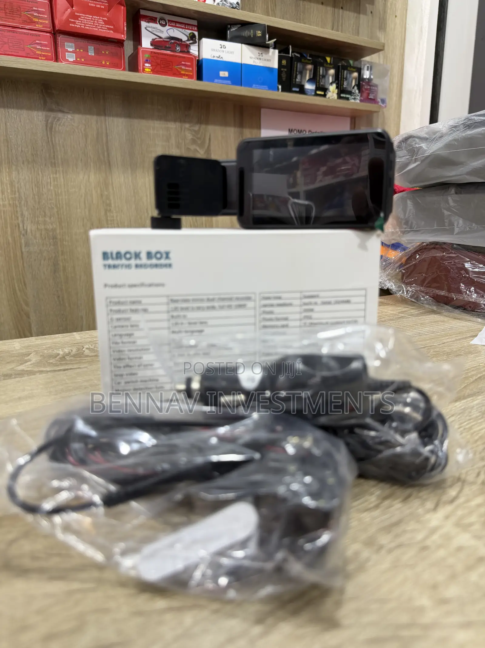 3 Channel WiFi Enabled Dash Cam FHD 1080p