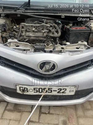 Toyota Vitz 2012 Gray