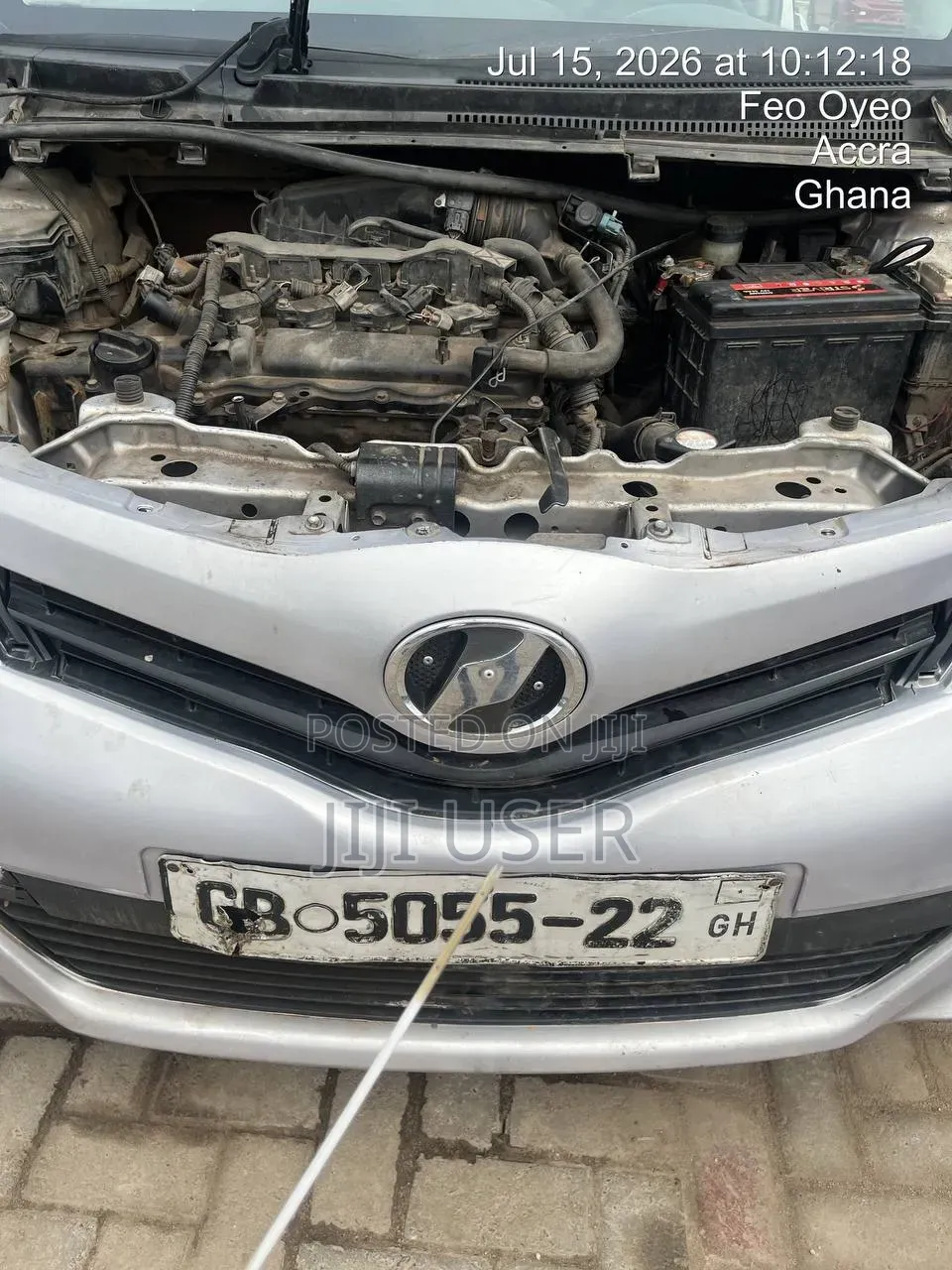 Toyota Vitz 2012 Gray