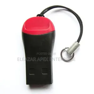 SD Card Reader - Black/Red