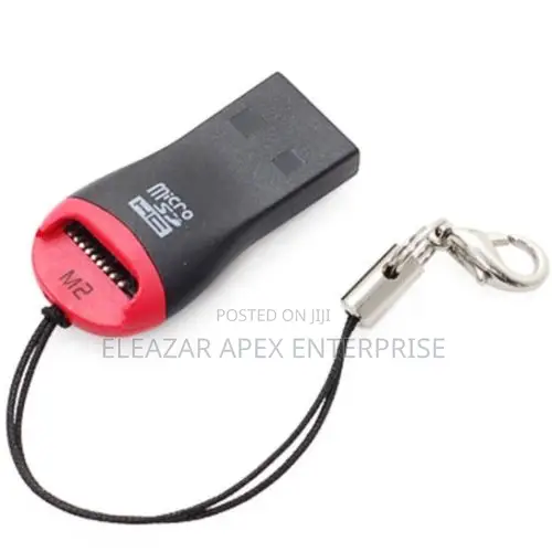 SD Card Reader - Black/Red