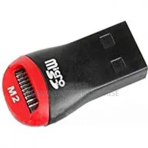 SD Card Reader - Black/Red