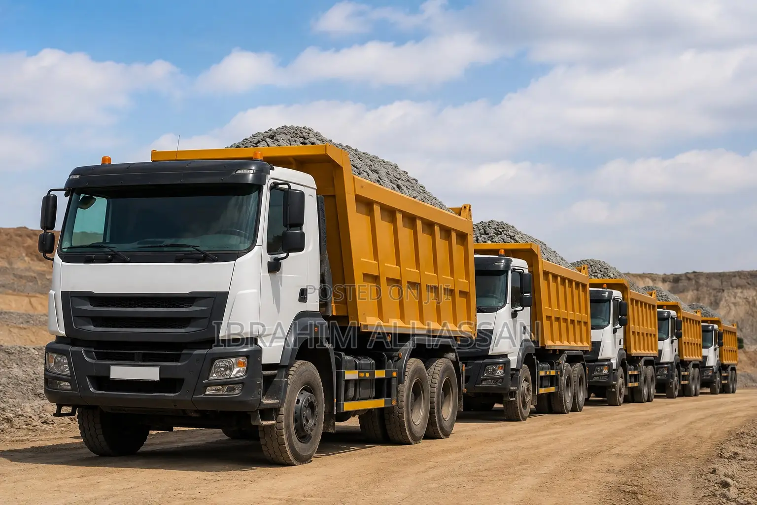 Tipper Trucks Needed for a Long Term Contract