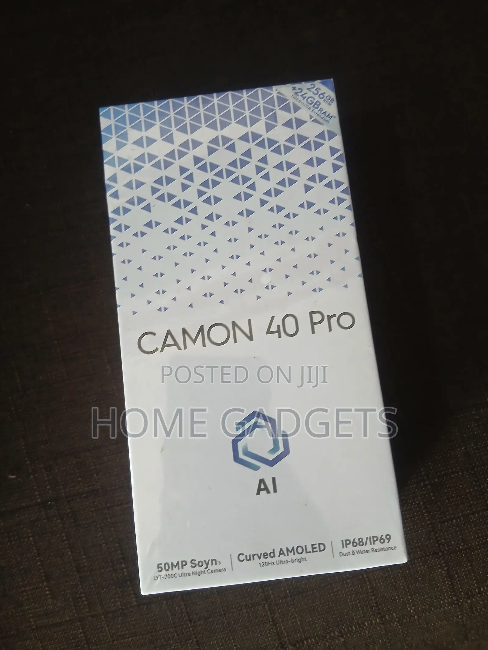 New Tecno Camon 40 Pro 5G 256 GB Blue