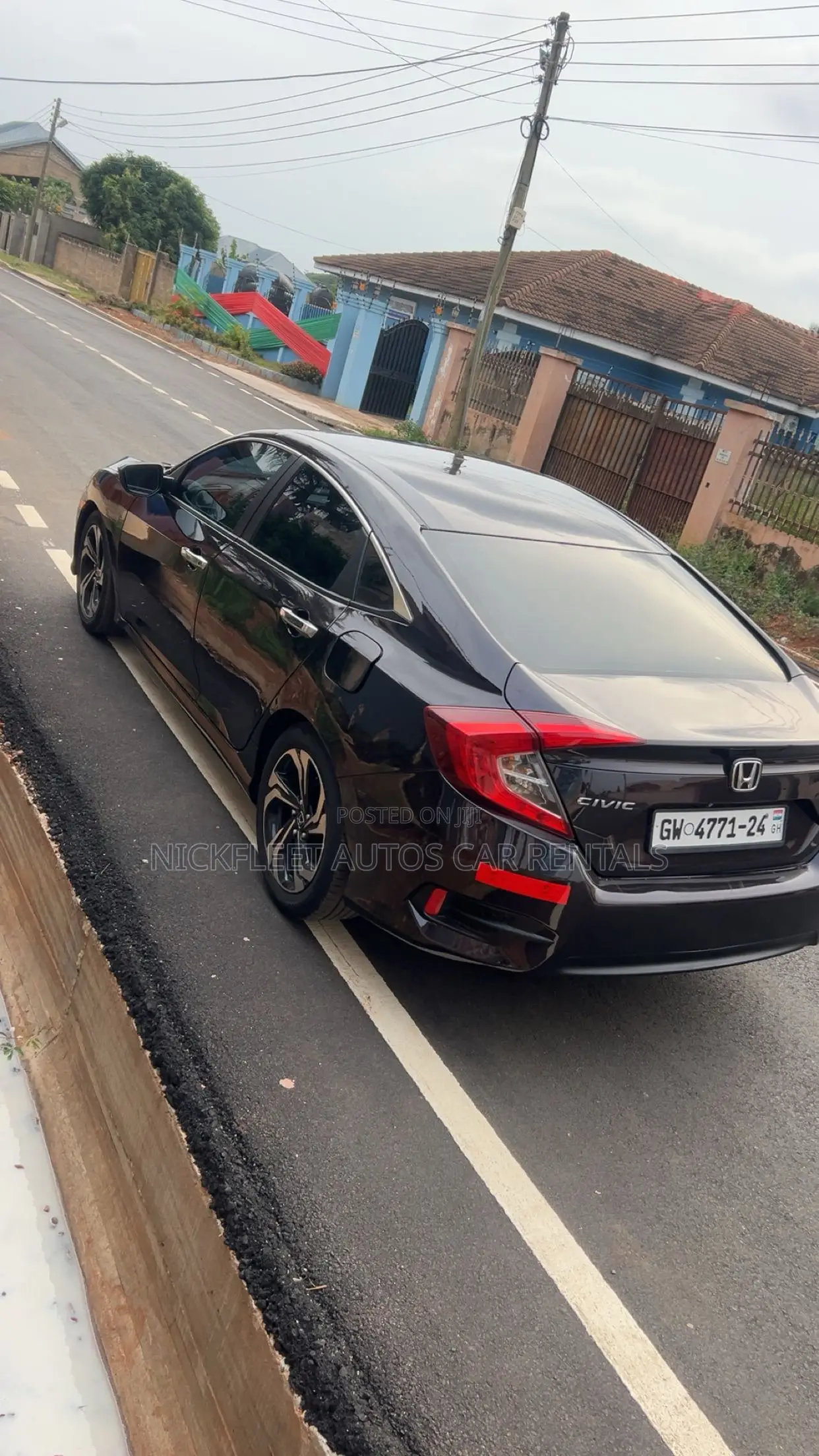 Honda Civic LX 2dr Coupe (2.0L 4cyl) 2016 Black