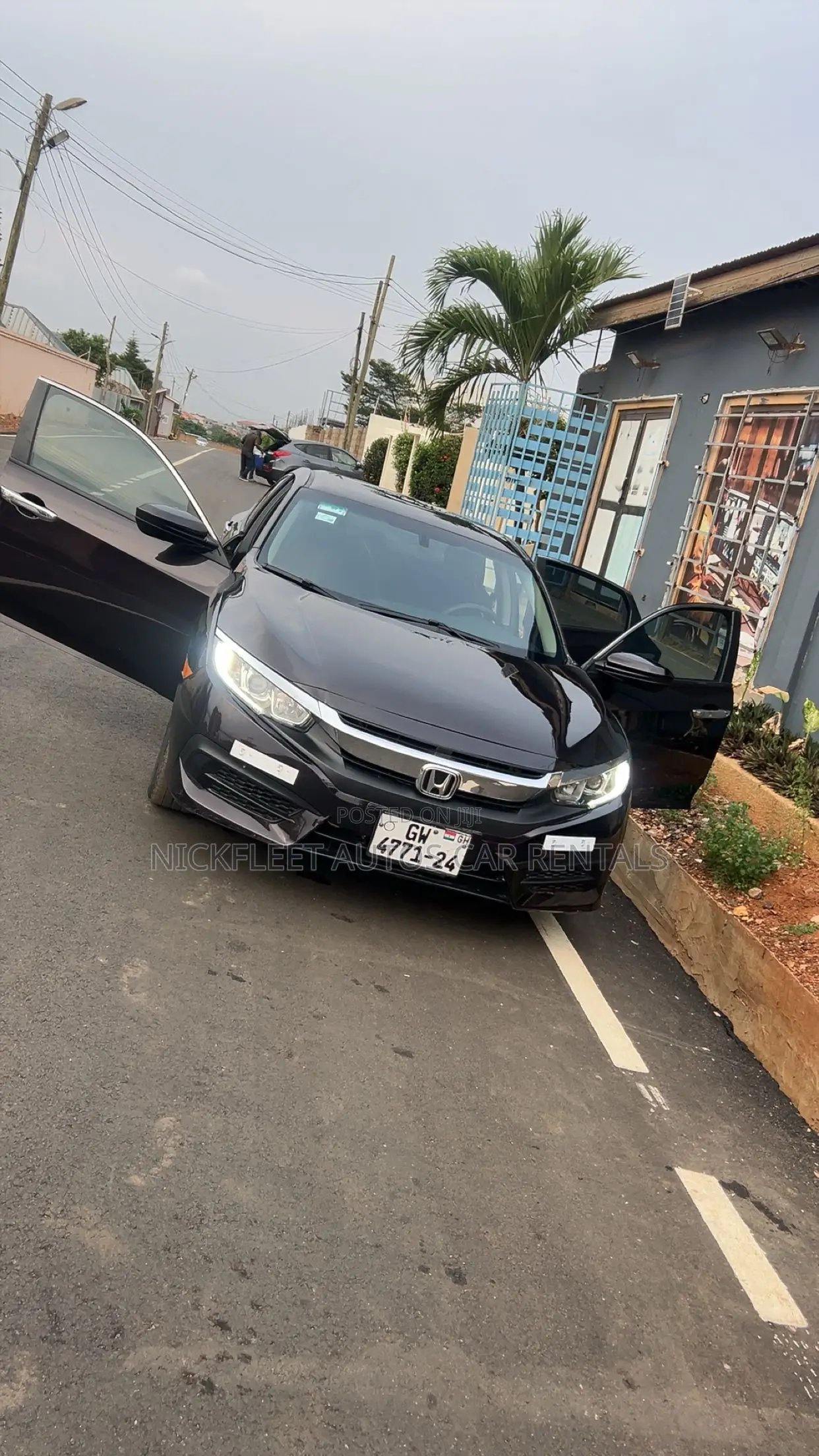 Honda Civic LX 2dr Coupe (2.0L 4cyl) 2016 Black