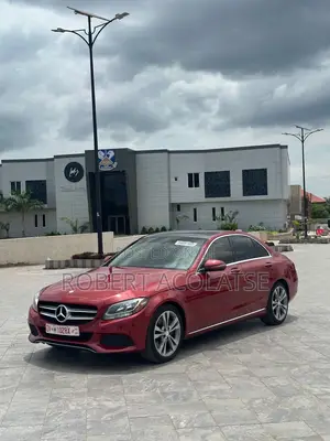 Mercedes-Benz C300 Base Sedan RWD (2.0L 4cyl 7A) 2017 Red