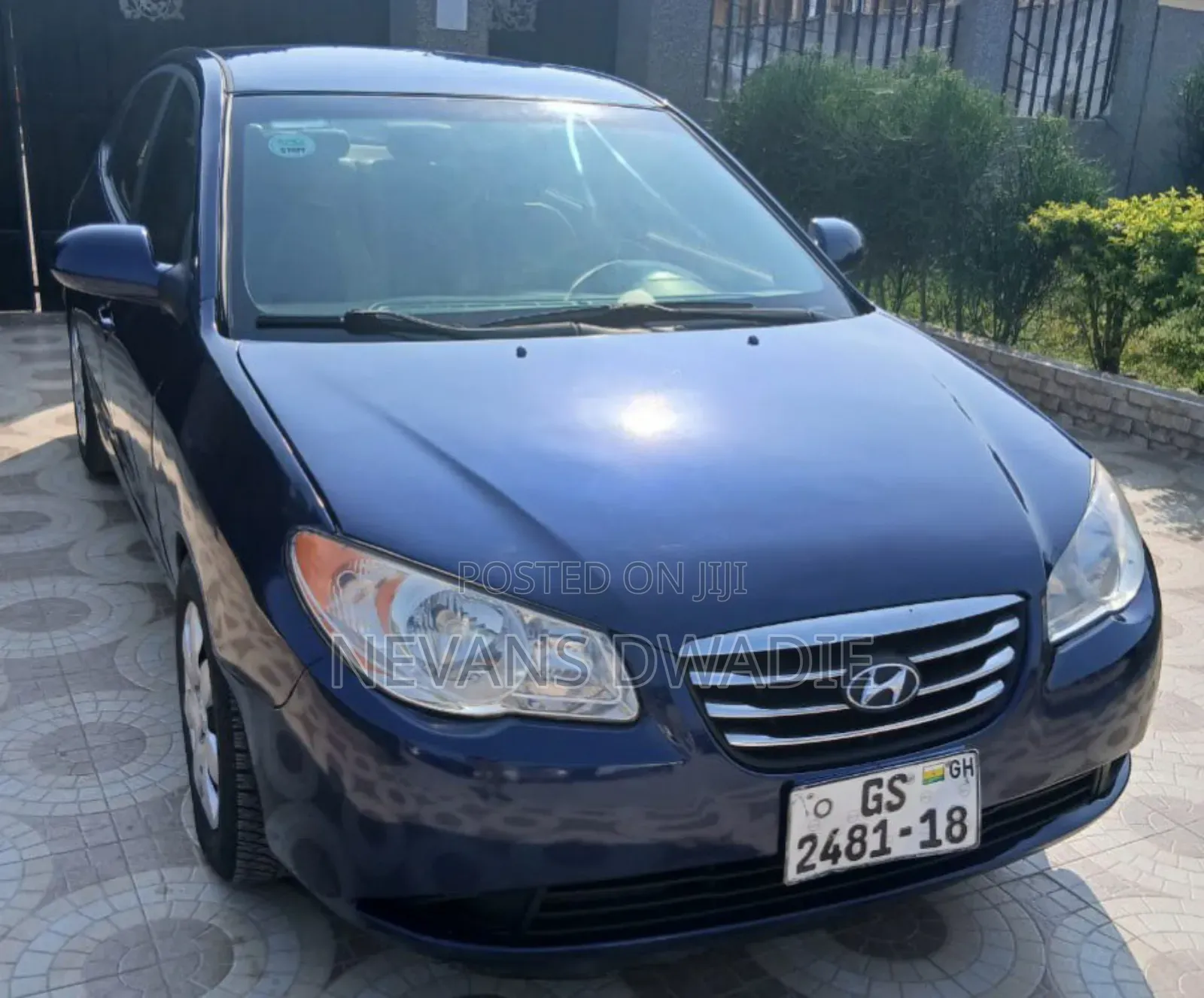 Hyundai Elantra 2008 Blue