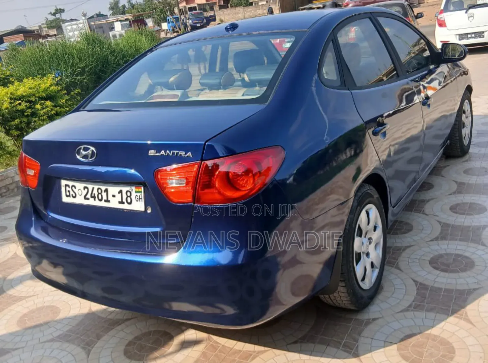 Hyundai Elantra 2008 Blue