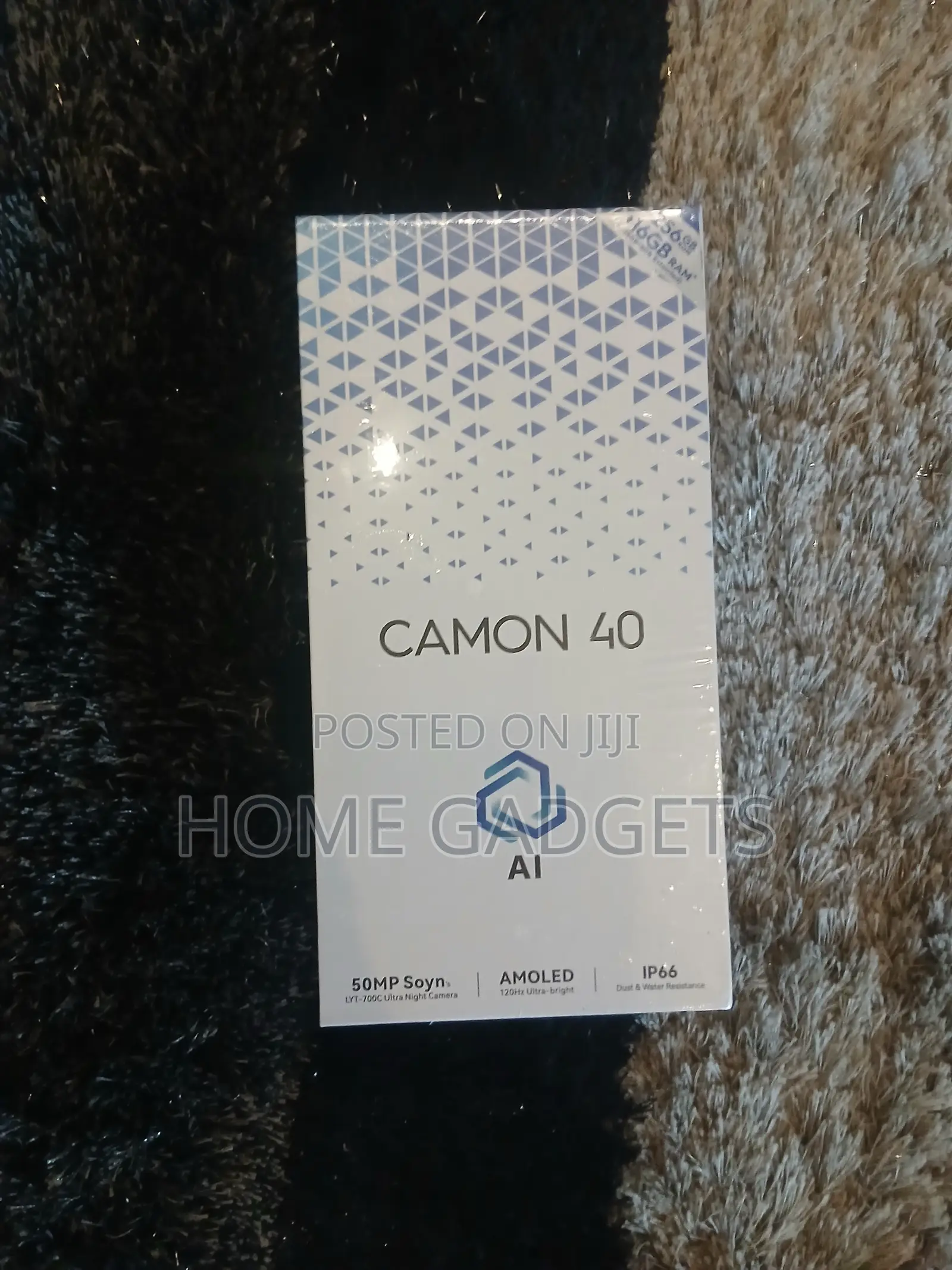 New Tecno Camon 40 256 GB Black