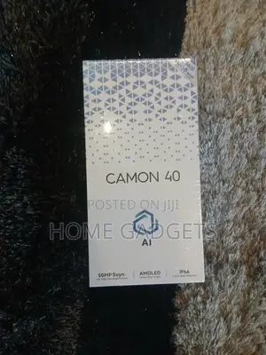 New Tecno Camon 40 256 GB Black
