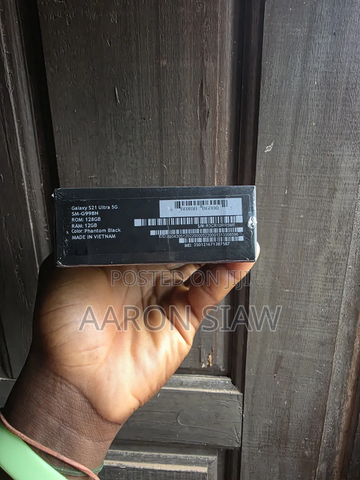 New Samsung Galaxy S21 Ultra 5G 128 GB Black
