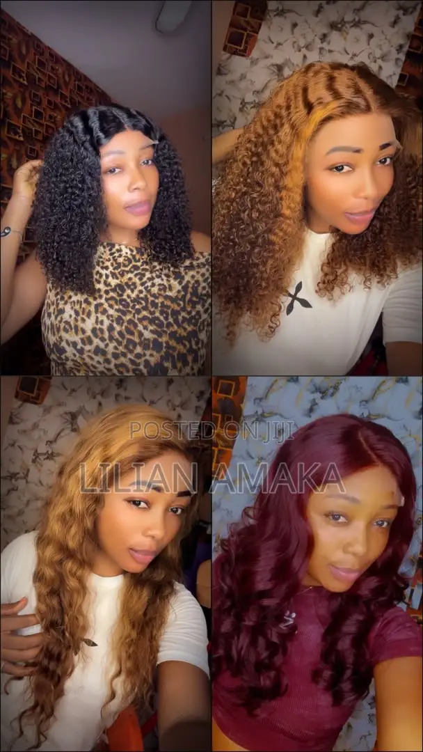 Wigs Available 100%human Hair
