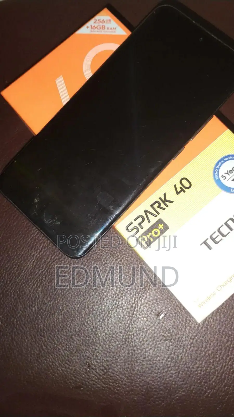 Tecno Spark 40 Pro+ 256 GB Black