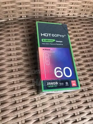 New Infinix Hot 60 Pro+ 256 GB Black