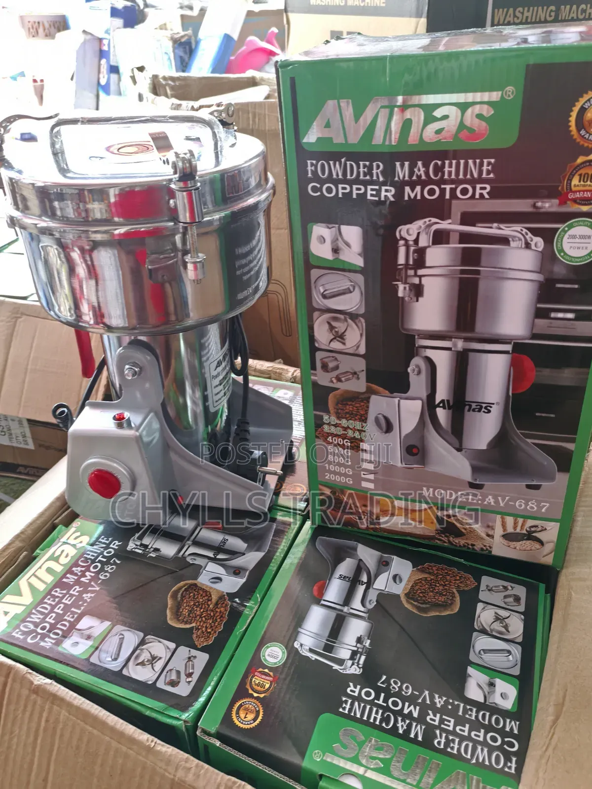 1000g Heavy-Duty Commercial Grinder | Brand New