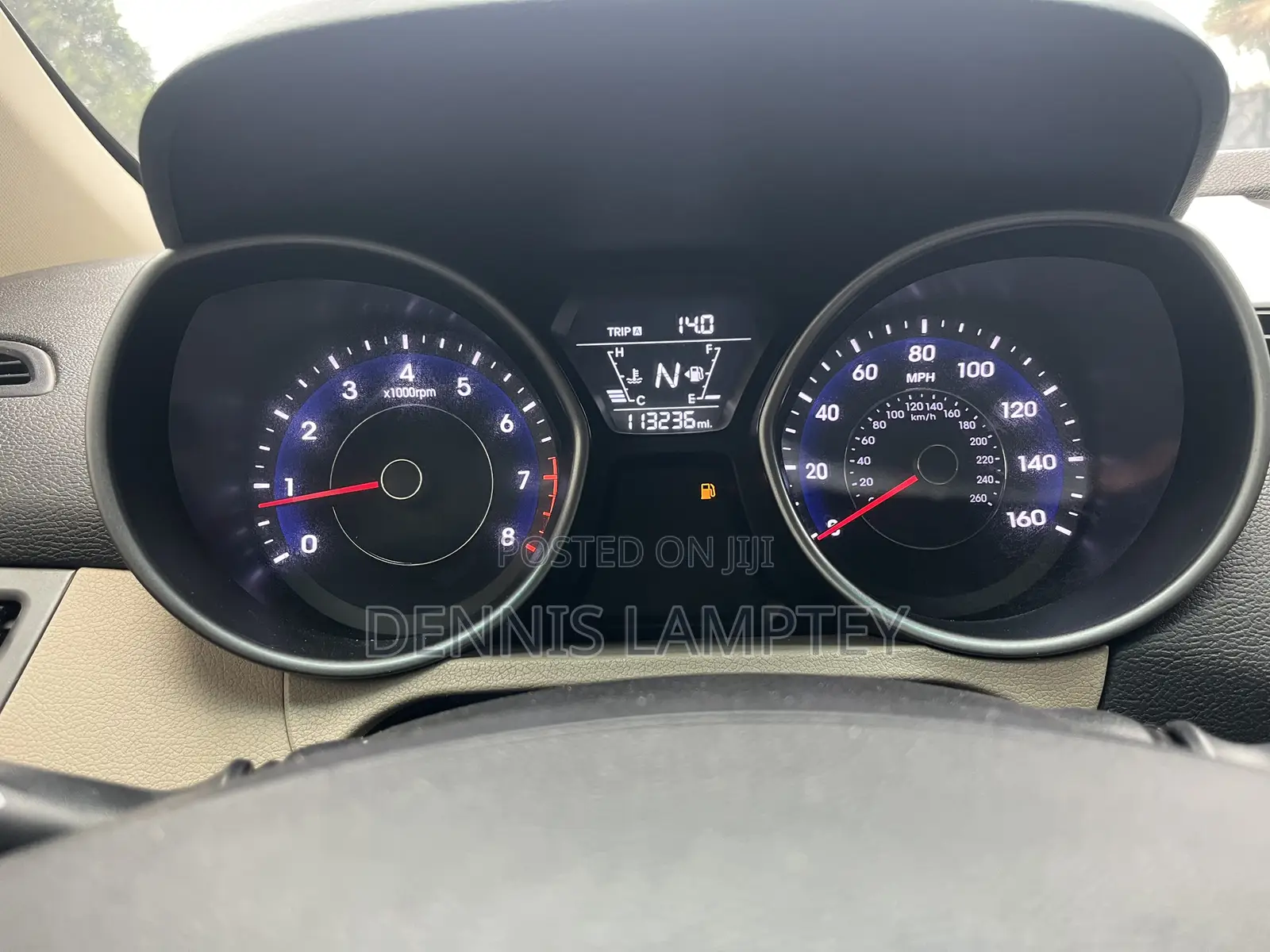 Hyundai Elantra 2015 Blue