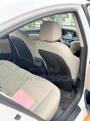 Hyundai Elantra Limited Sedan FWD (2.0L 4cyl 6A) 2017 White