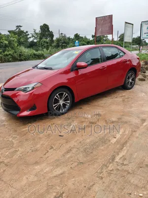 Toyota Corolla 2019 Red