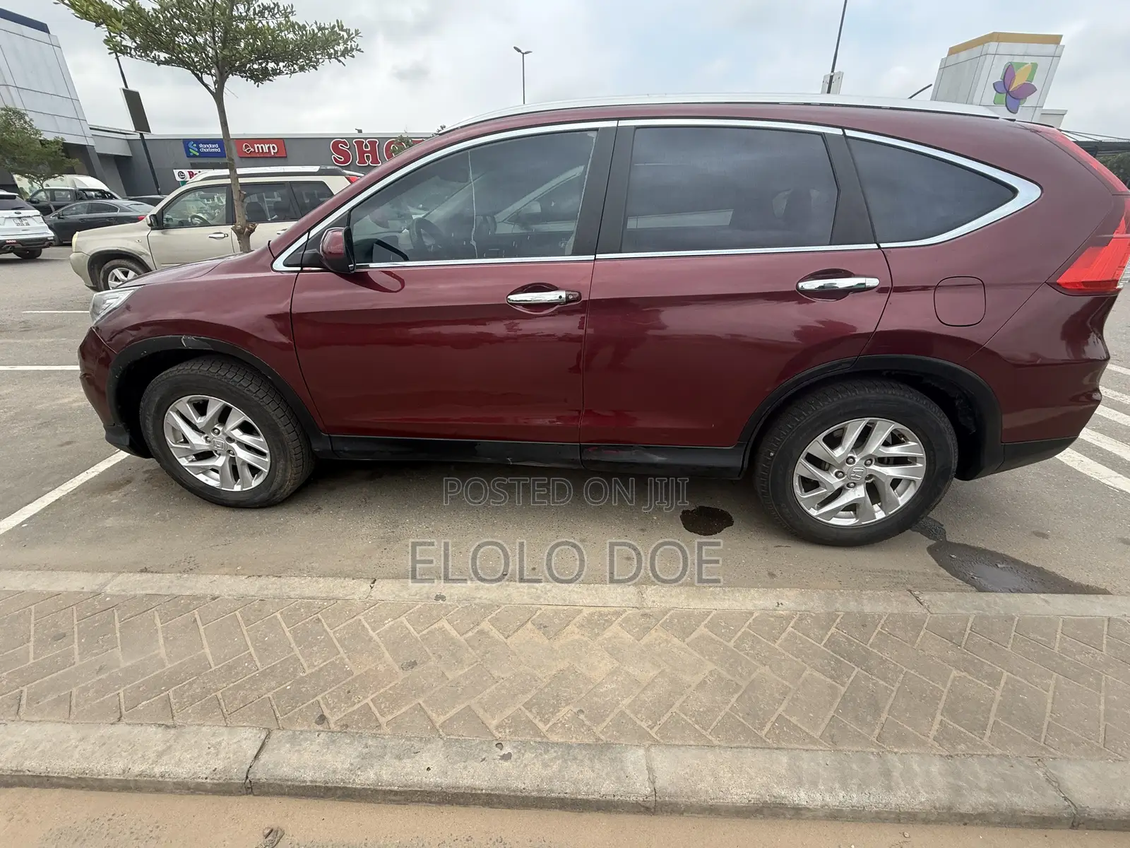 Honda CR-V EX-L 4dr SUV (2.4L 4cyl CVT) 2016 Red