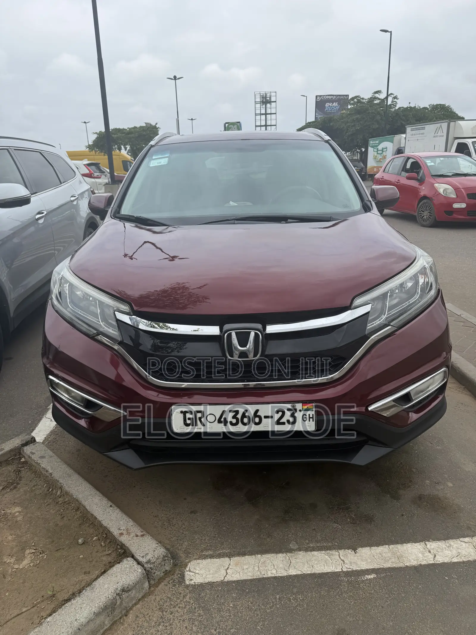 Honda CR-V EX-L 4dr SUV (2.4L 4cyl CVT) 2016 Red