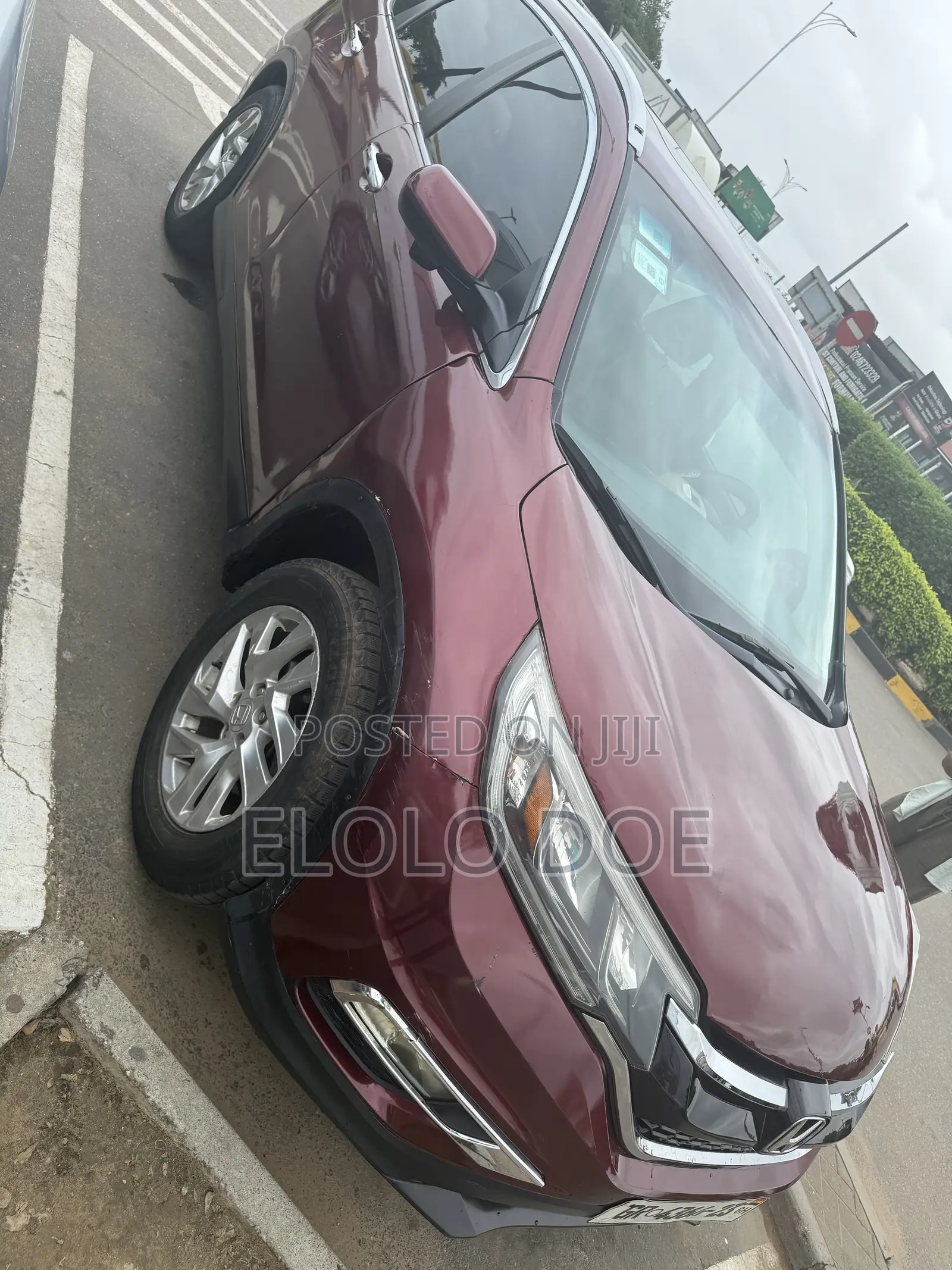 Honda CR-V EX-L 4dr SUV (2.4L 4cyl CVT) 2016 Red