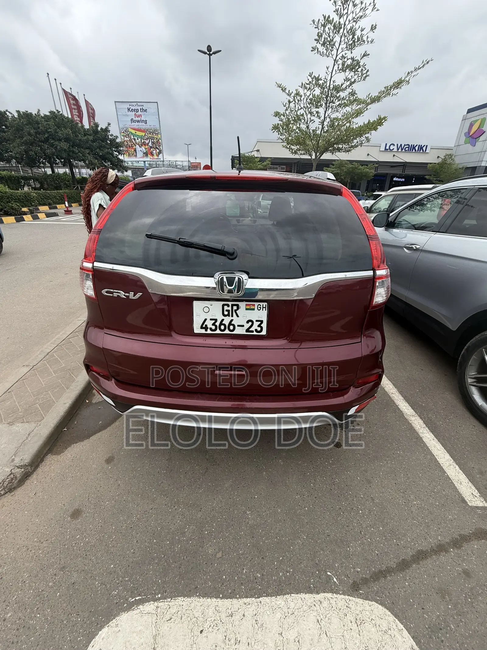 Honda CR-V EX-L 4dr SUV (2.4L 4cyl CVT) 2016 Red
