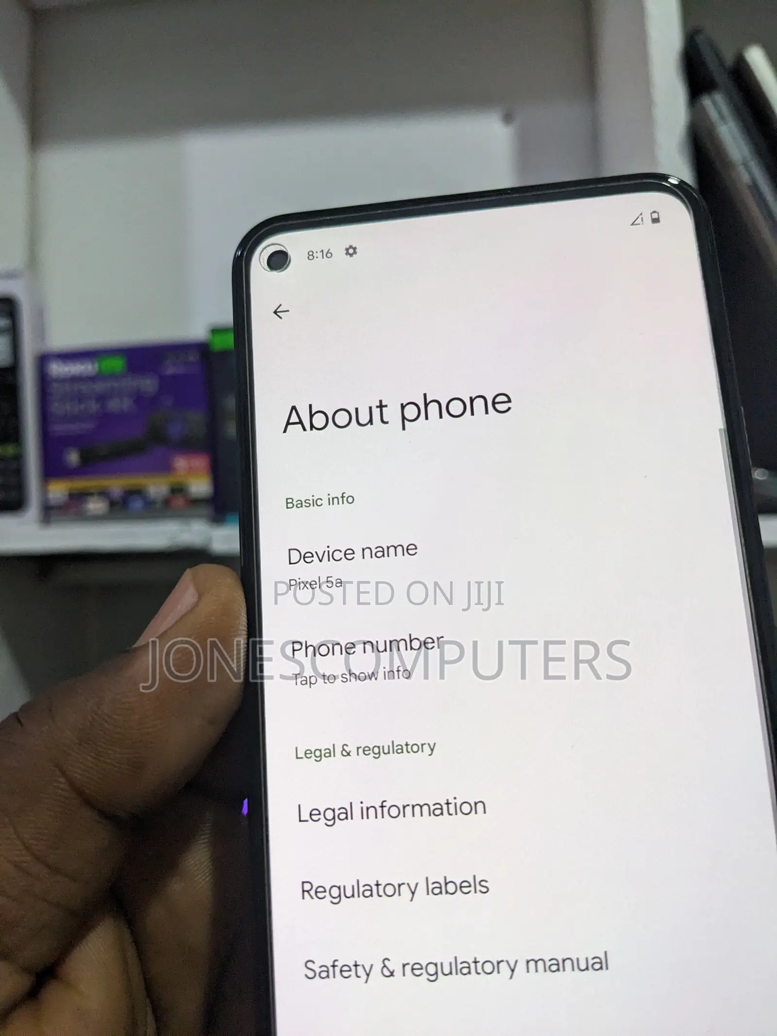 Google Pixel 5a 5G 128 GB Green