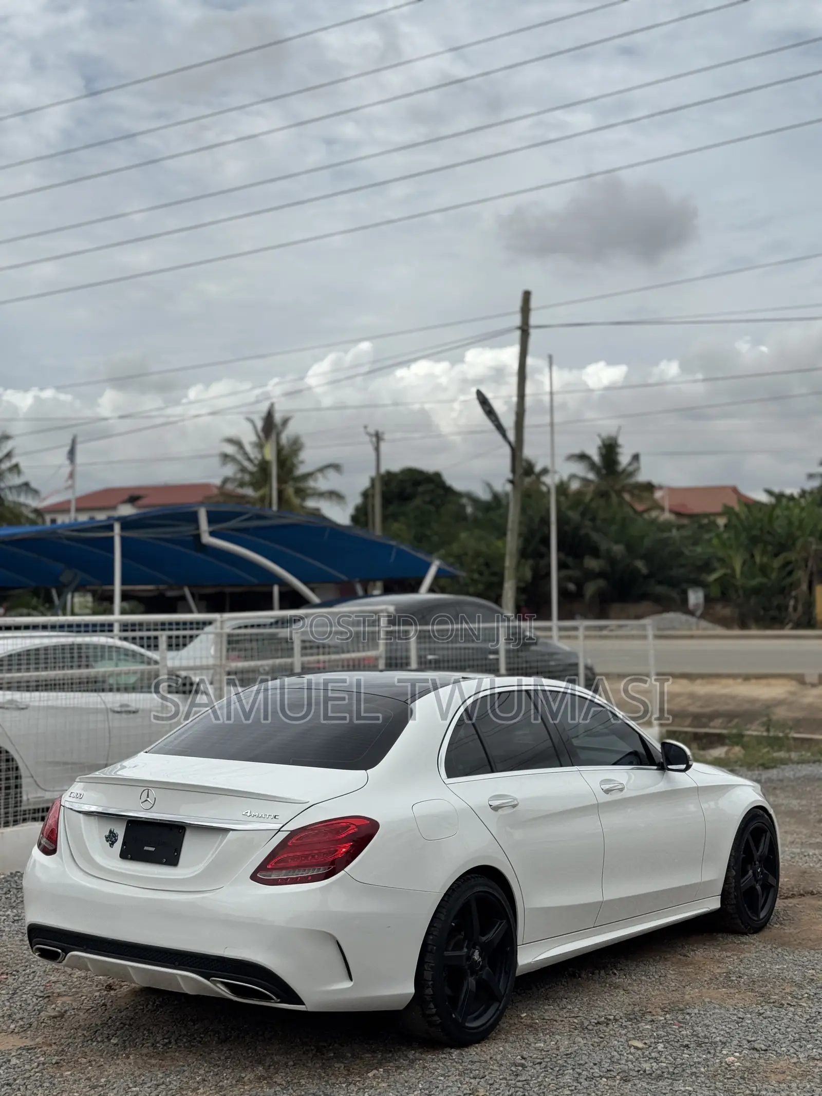 Mercedes-Benz C300 Sport 4Matic Sedan AWD (2.0L 4cyl 7A) 2017 White