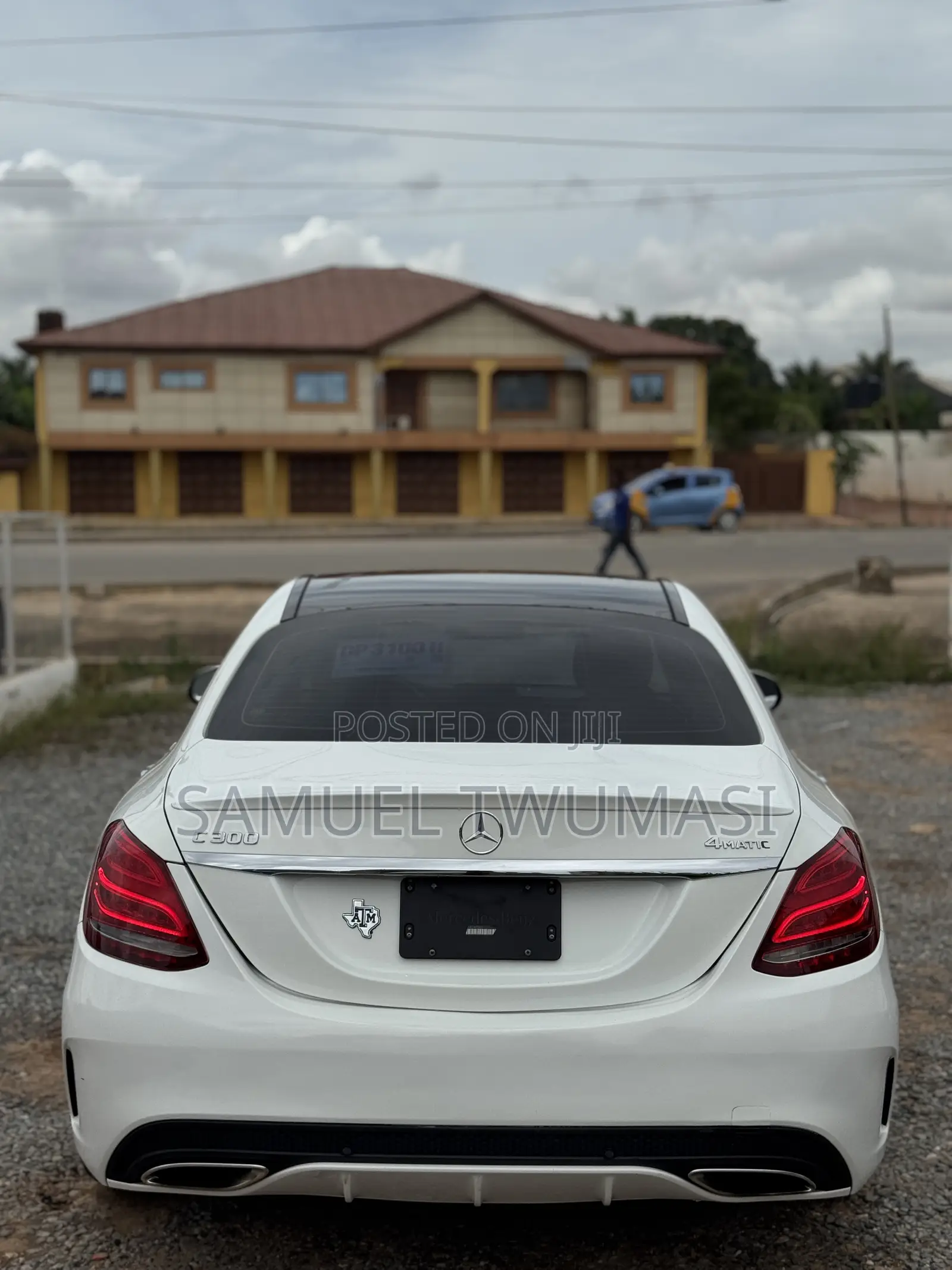 Mercedes-Benz C300 Sport 4Matic Sedan AWD (2.0L 4cyl 7A) 2017 White
