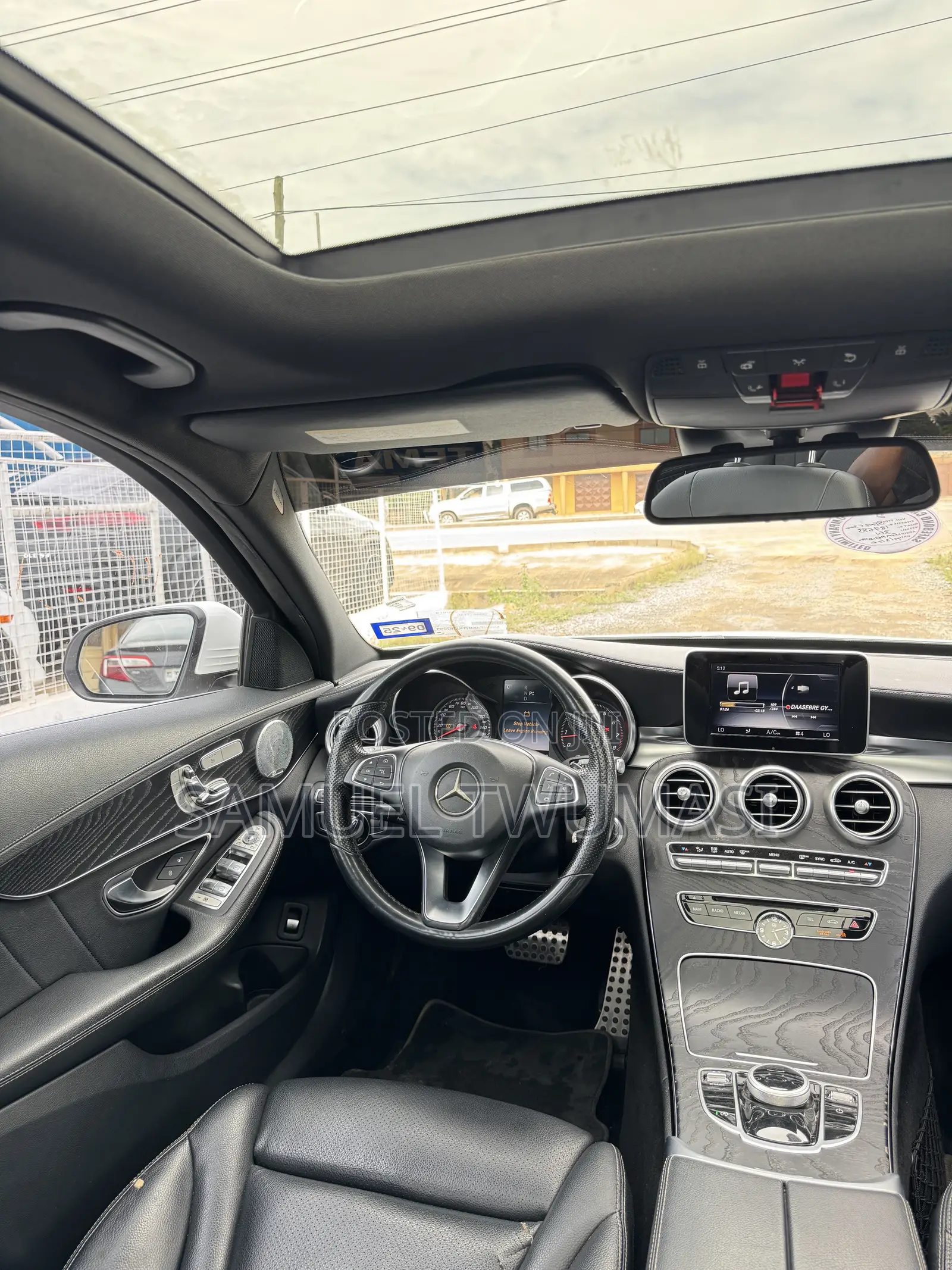 Mercedes-Benz C300 Sport 4Matic Sedan AWD (2.0L 4cyl 7A) 2017 White