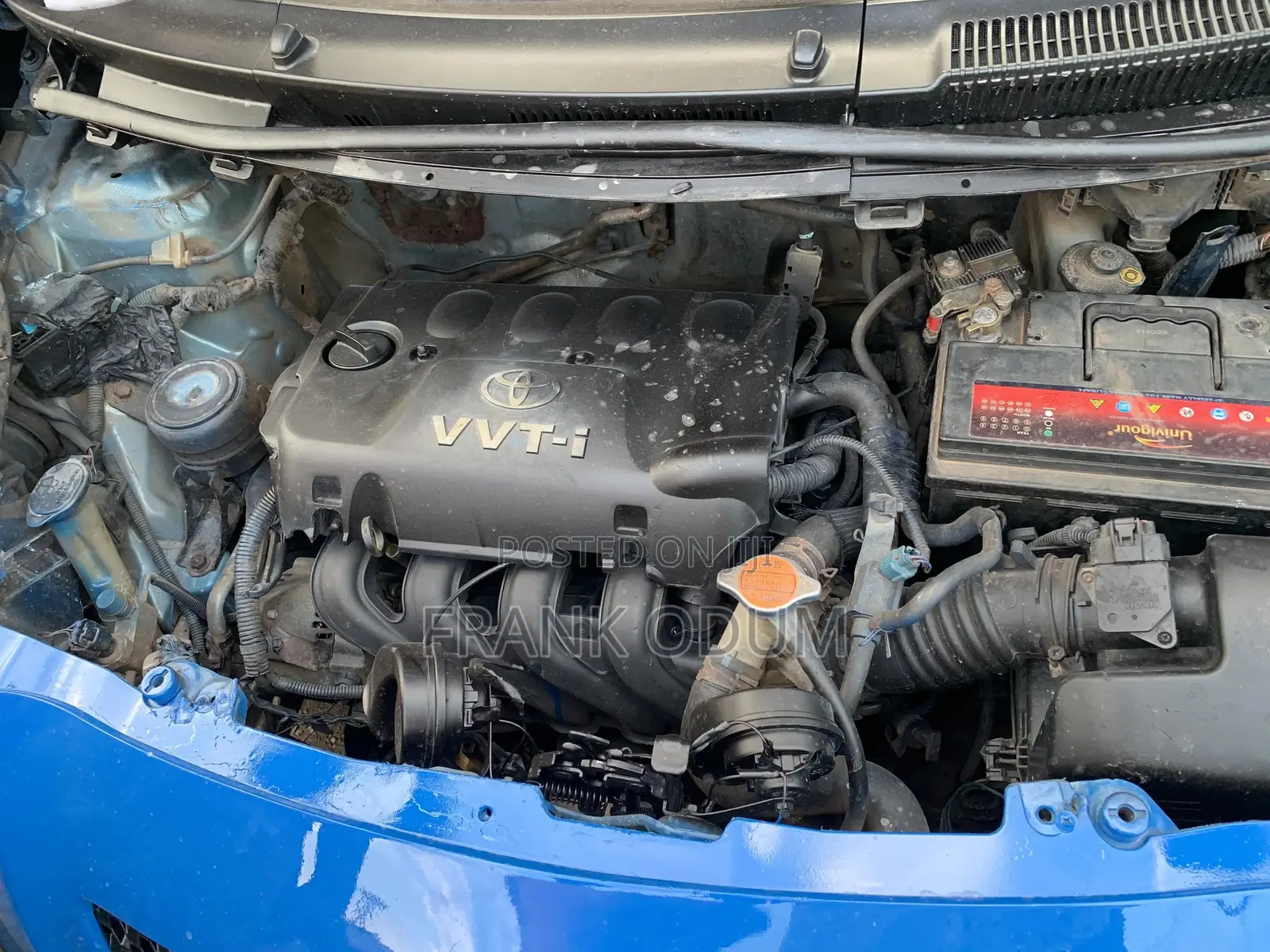 Toyota Vitz 1.3 AWD 3dr 2010 Blue