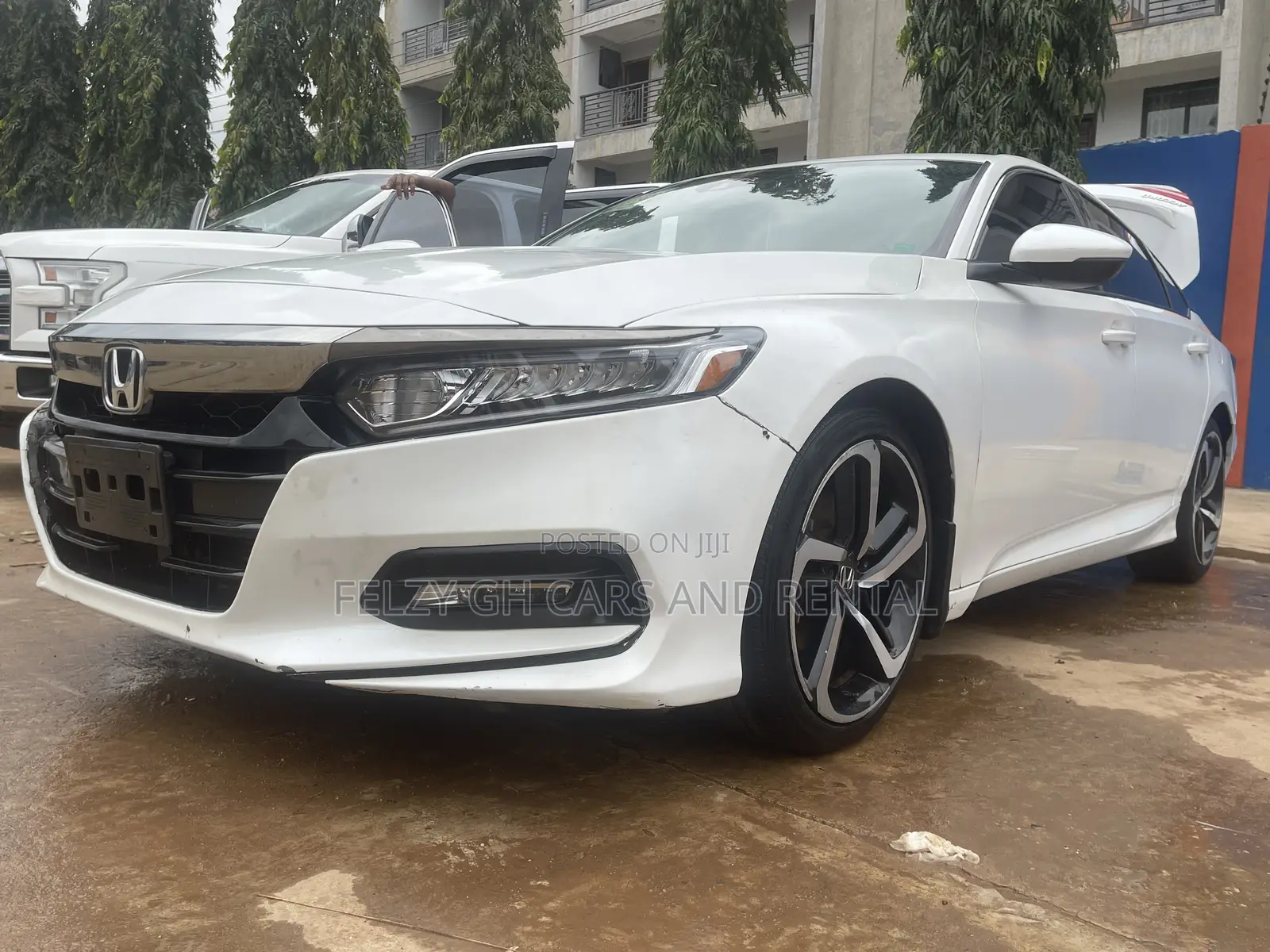 Honda Accord EX-L (1.5L 4cyl Turbo CVT) 2019 White