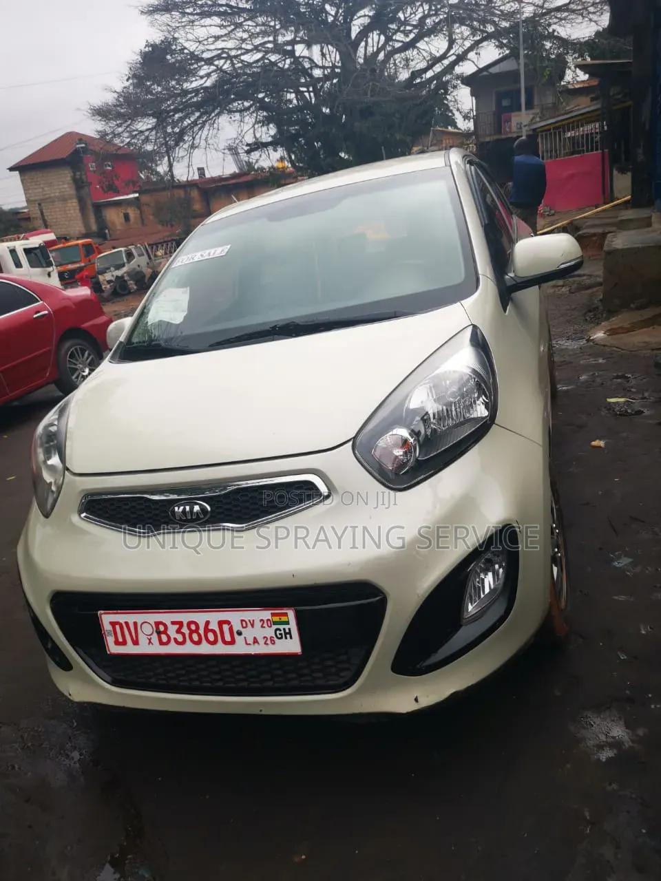 Kia Morning 2014 Beige