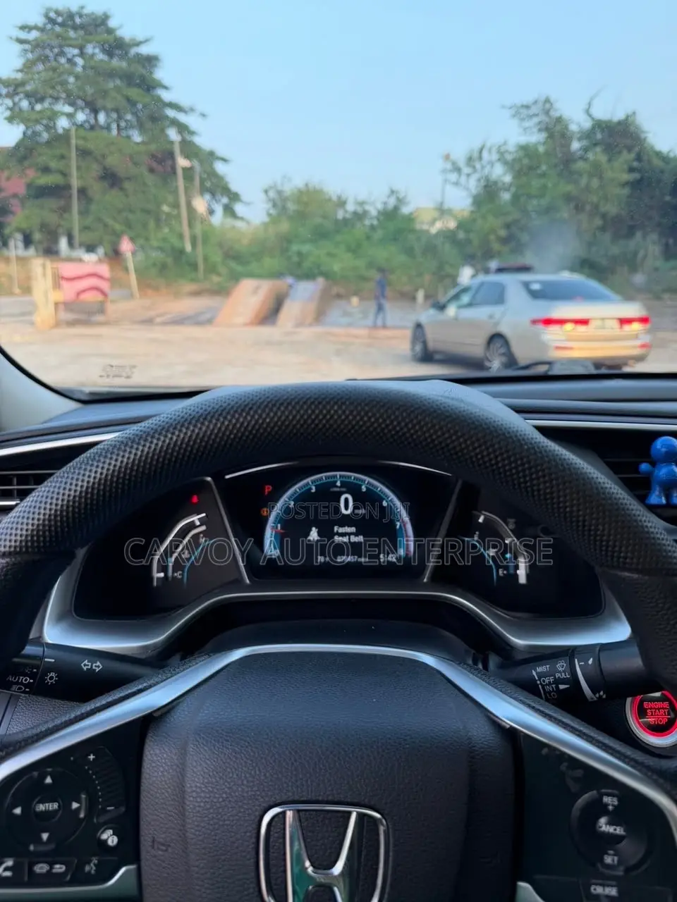 Honda Civic EX Sedan 2018 Black