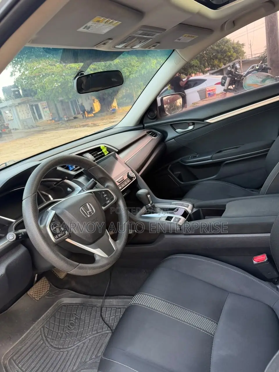 Honda Civic EX Sedan 2018 Black