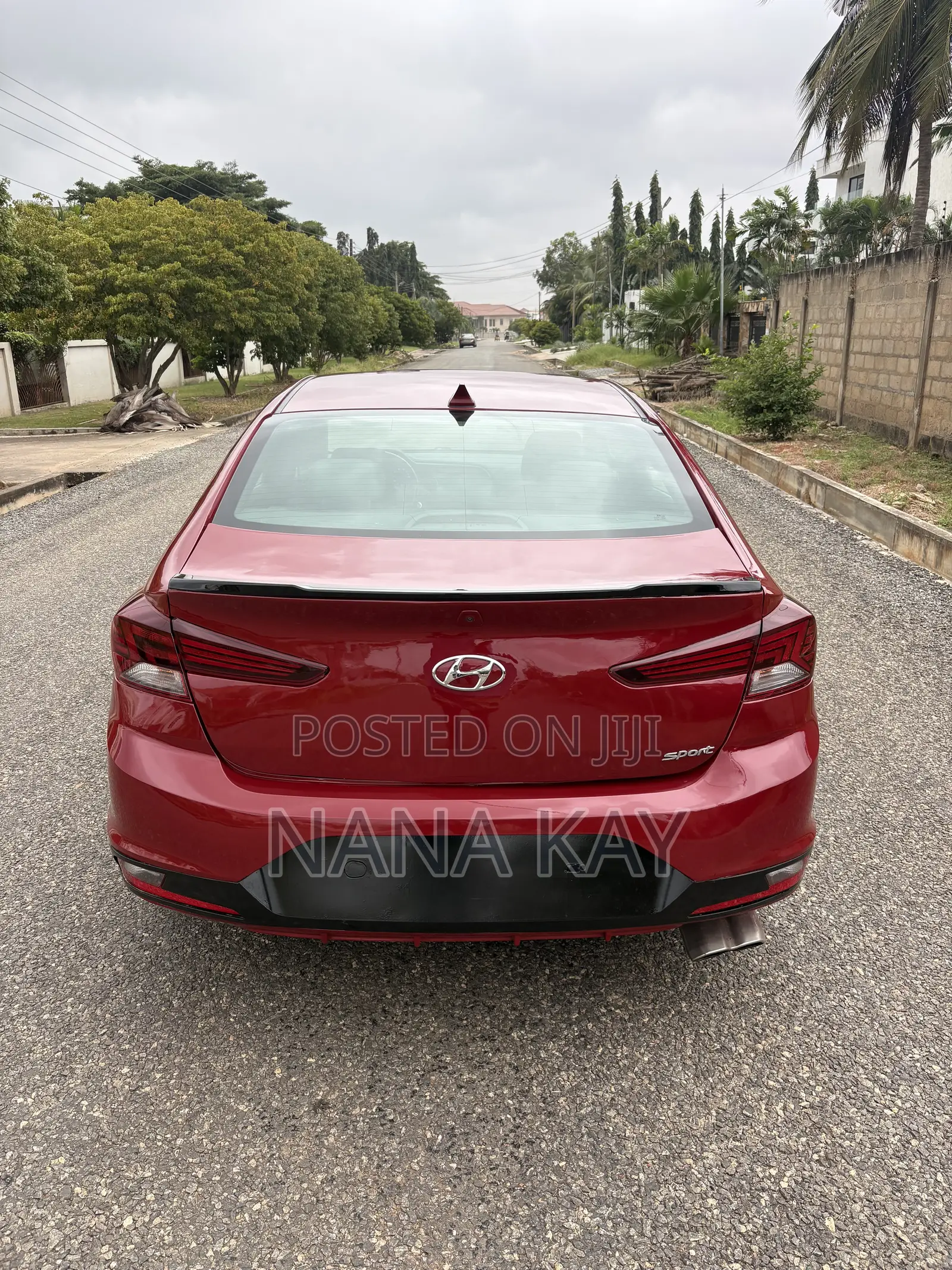 Hyundai Elantra Sport 2020 Red