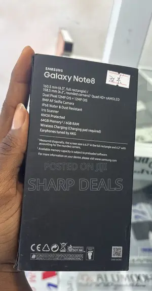 New Samsung Galaxy Note 8 64 GB Blue