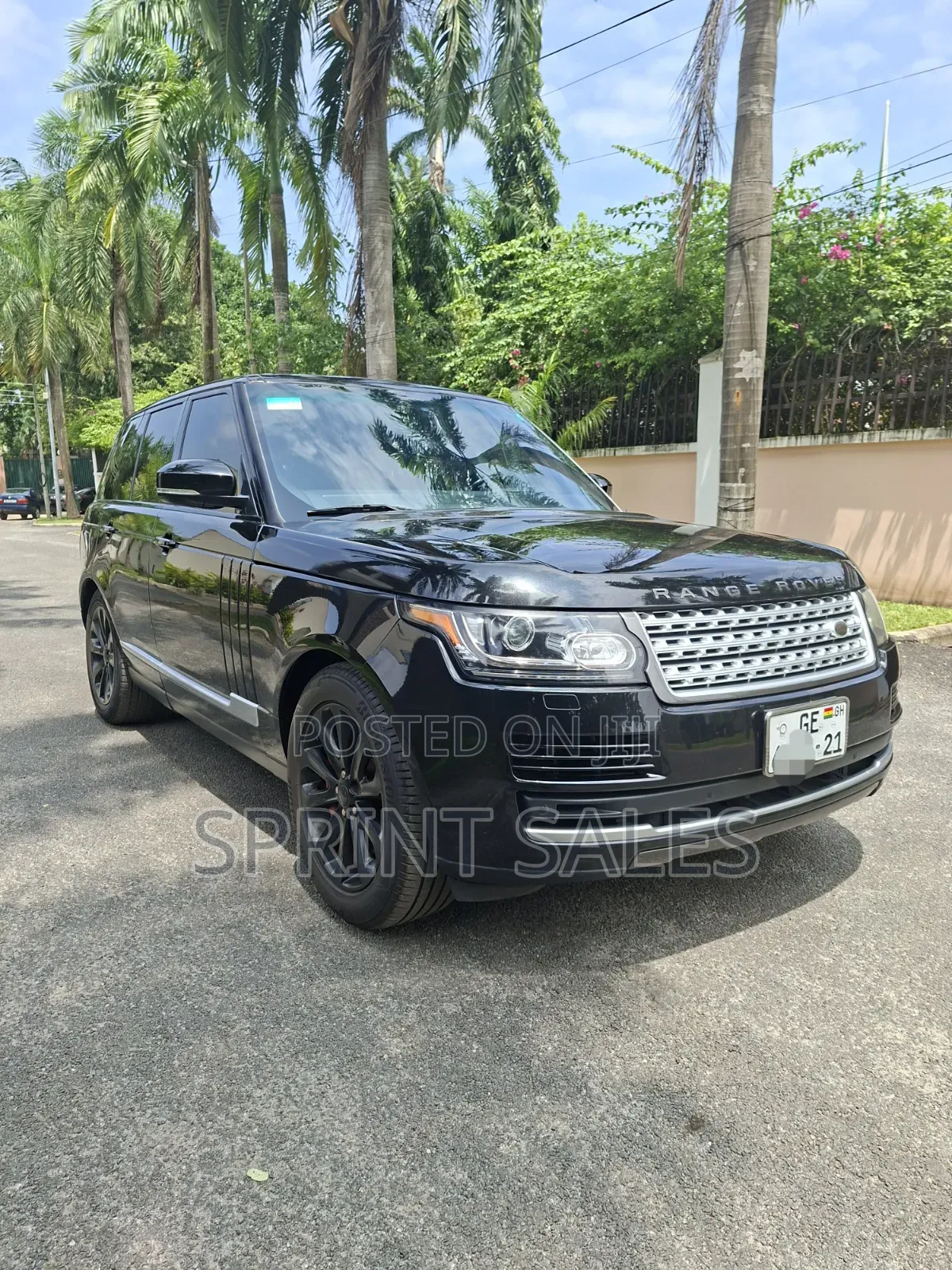 Land Rover Range Rover 2016 Black