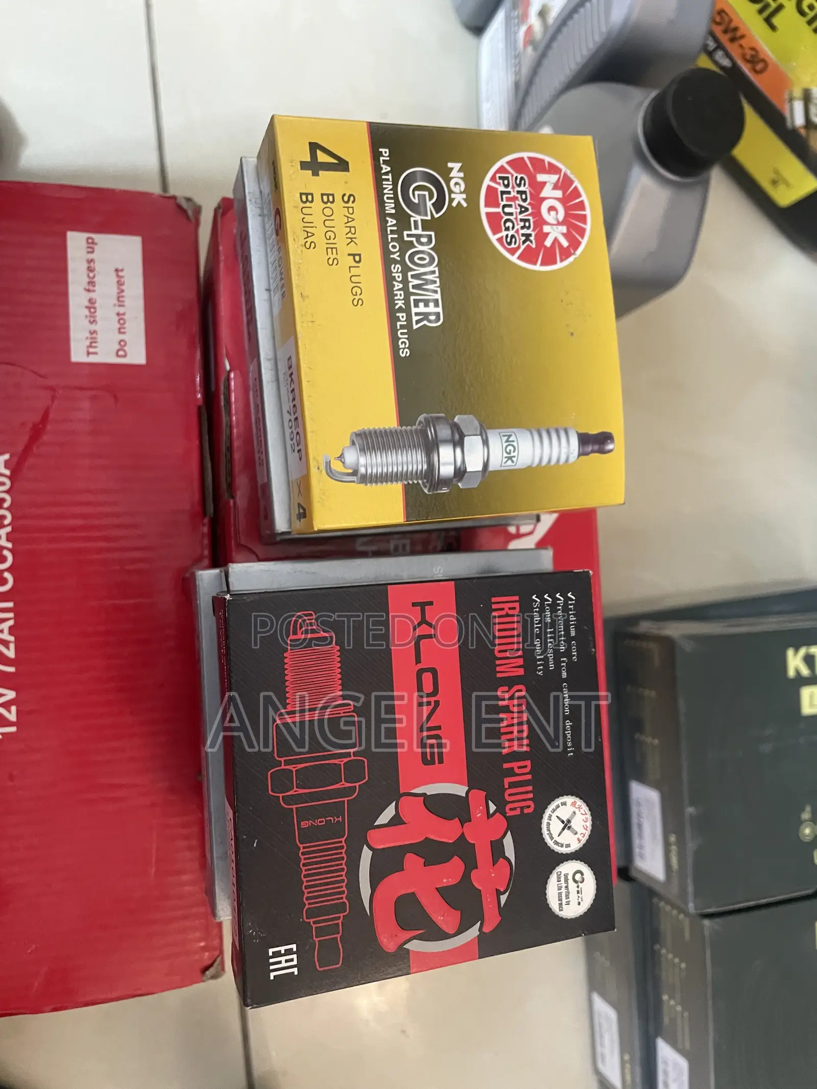 Quality NGK X KLONG Spark Plugs NB: 130gh Per 1pc (Loc:Kumasi Accra)