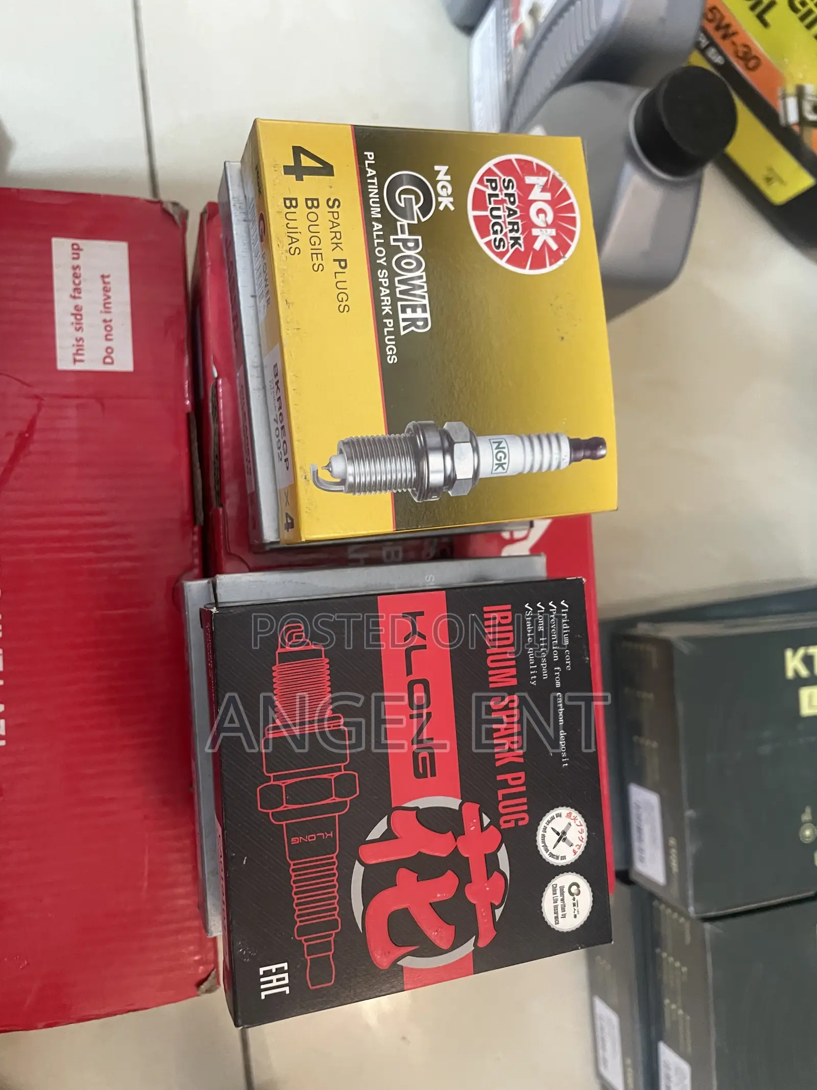 Quality NGK X KLONG Spark Plugs NB: 130gh Per 1pc (Loc:Kumasi Accra)