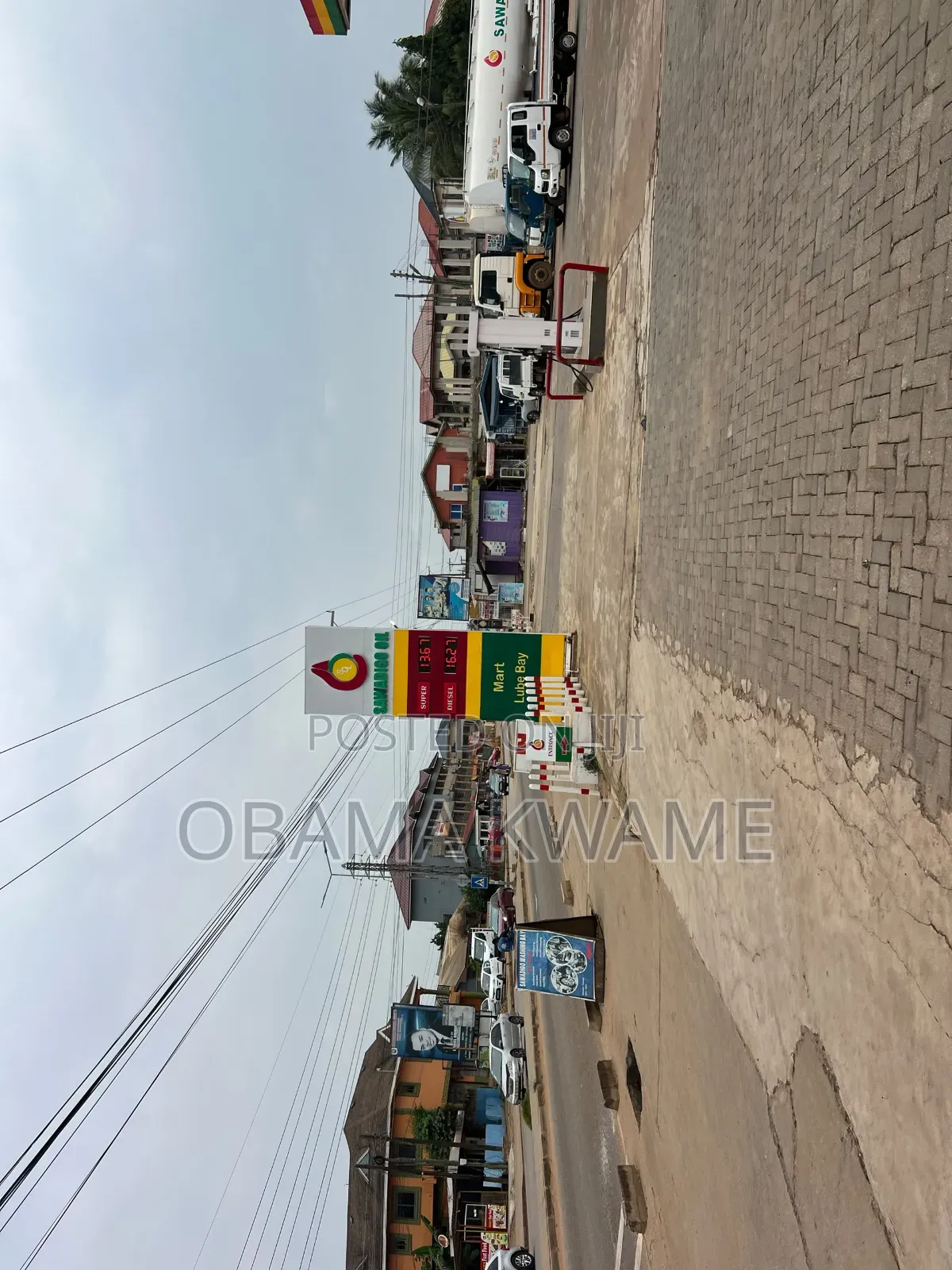 Filling Station for Sale at Adjirganor School Junction