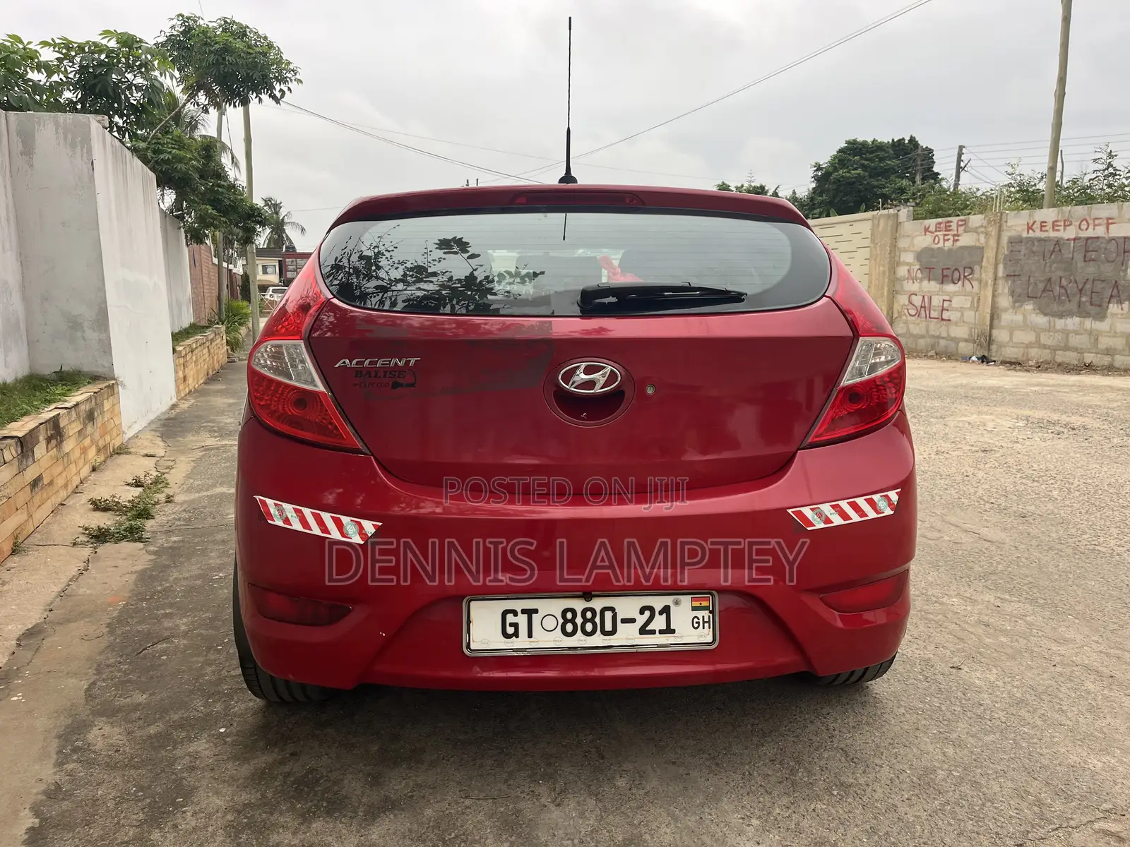 Hyundai Accent 2012 Black