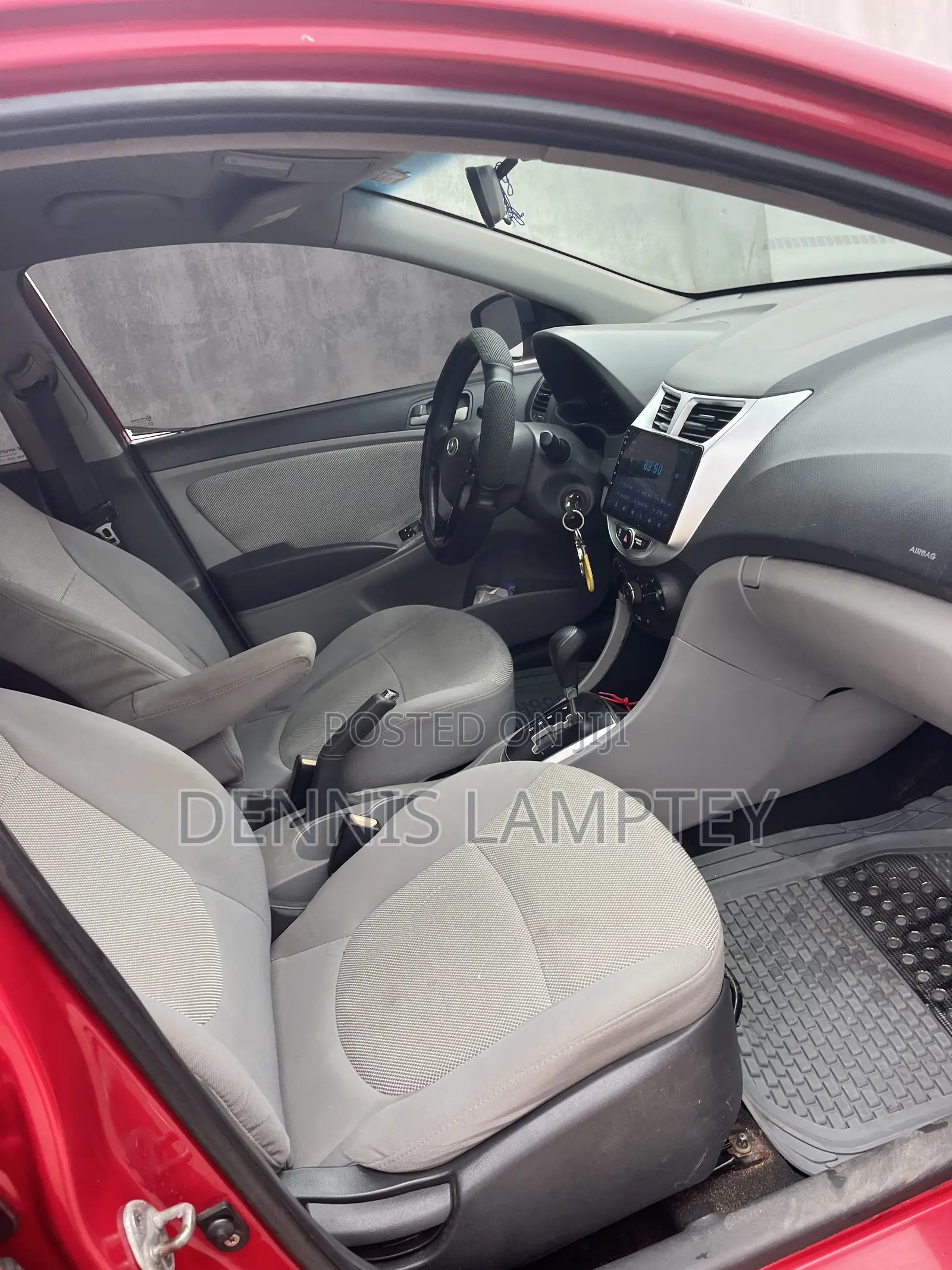 Hyundai Accent 2012 Black