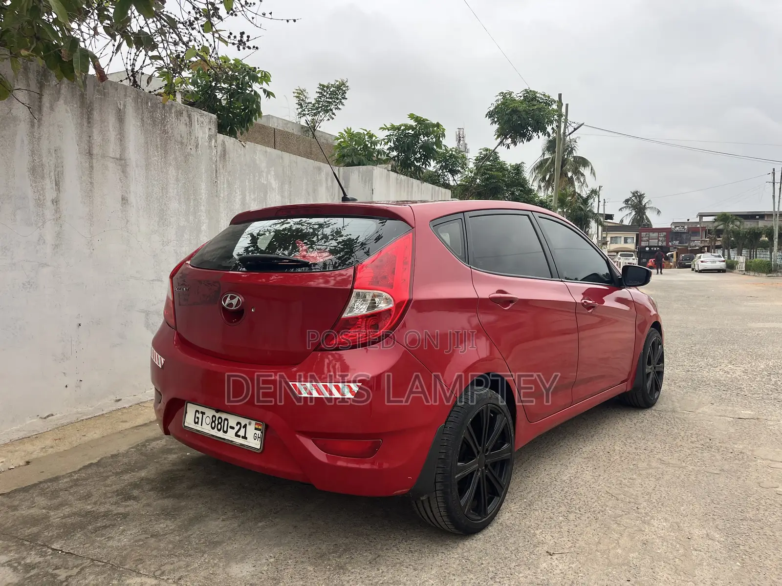 Hyundai Accent 2012 Black