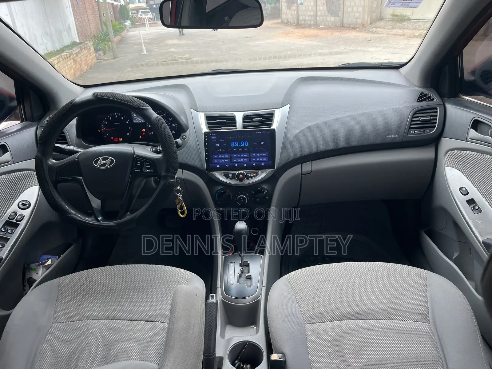 Hyundai Accent 2012 Black